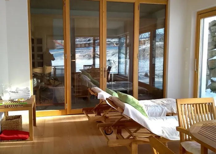 Haus Am Teich Mit Privater Sauna Tatil Evi *